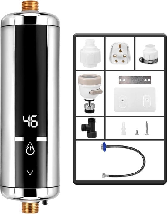 Caldaia - Boiler a Circuito Aperto - Caldaia per Cucina - Boiler a Circuito Aperto - Con Display - Argento

Modello: 
Specifiche tecniche: