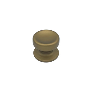 Pomolo fisso per porta SAGUATTI 174/70GB in alluminio bronzo satinato