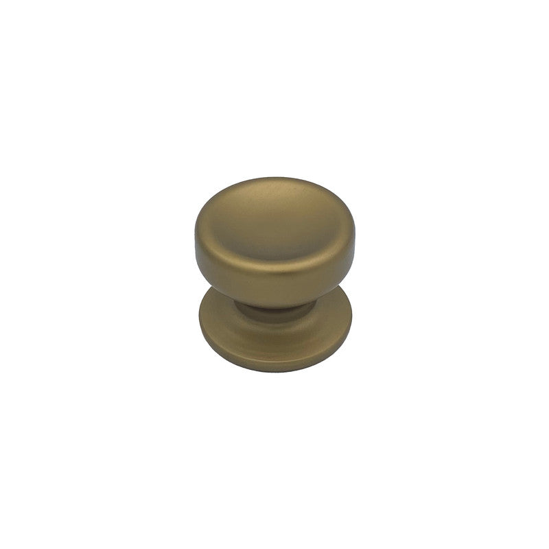 Pomolo fisso per porta SAGUATTI 174/70GB in alluminio bronzo satinato