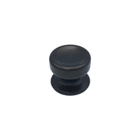 Pomolo fisso per porta SAGUATTI 174/70IB in alluminio marrone opaco