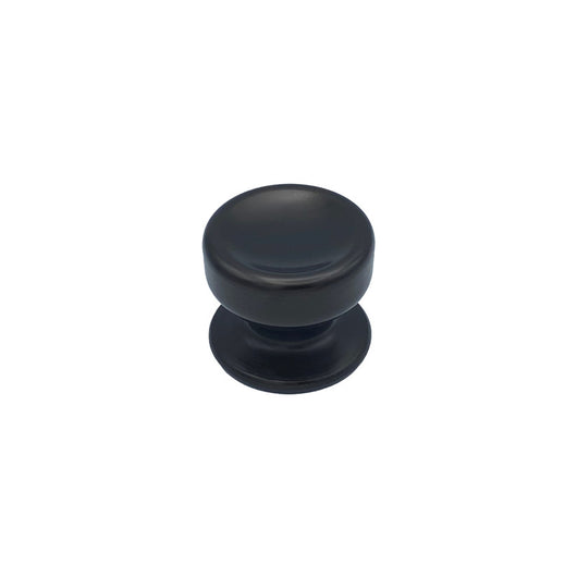 Pomolo fisso per porta SAGUATTI 174/70IB in alluminio marrone opaco