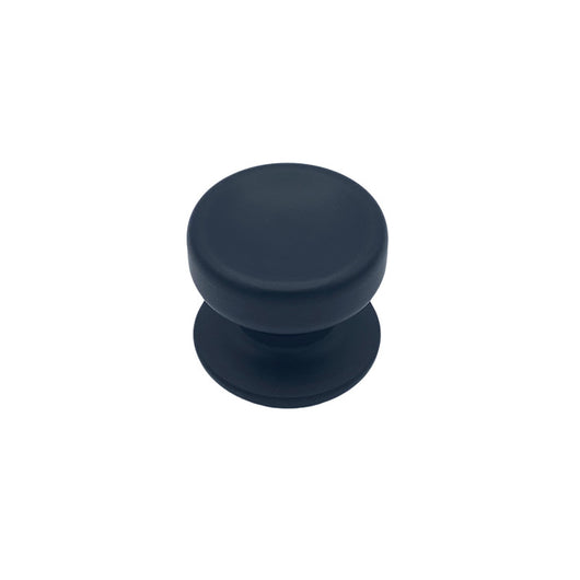 Pomolo fisso per porta SAGUATTI 174/70ZB in alluminio nero opaco