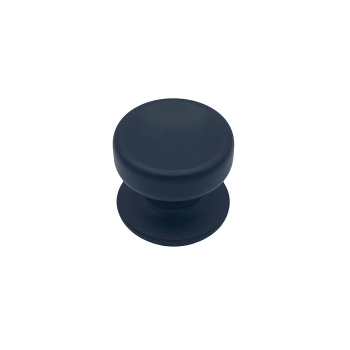 Pomolo fisso per porta SAGUATTI 174/70ZB in alluminio nero opaco