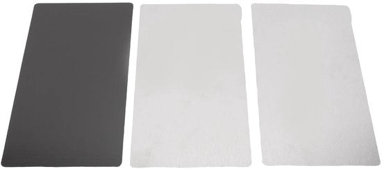 Piastra di costruzione flessibile - Acciaio inossidabile - 228x131mm - Alta elasticità - Base magnetica - Duratura e riciclabilità - Piastra per stampante 3D