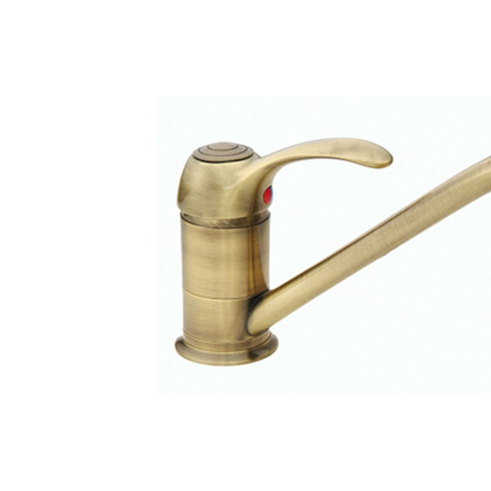 Rubinetto lavello serie distri vecchio ottone