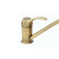 Rubinetto lavello serie distri vecchio ottone