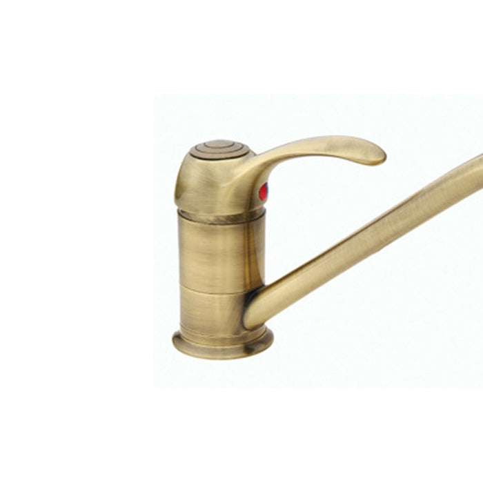 Rubinetto lavello serie distri vecchio ottone