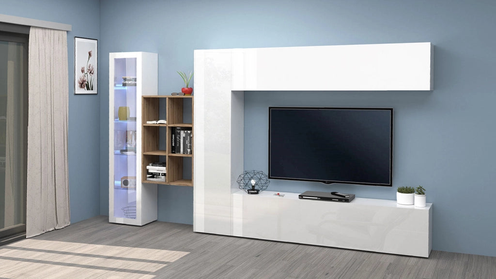 Libreria da Muro o Pavimento 6 Vani 60x25x90 cm Maruska Rovere Wotan