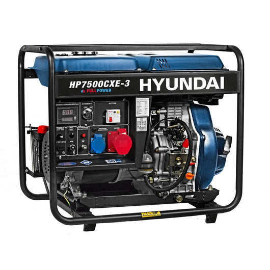 Generatore Diesel Trifase Hyundai 65223 5.0 kW Motore 12 HP