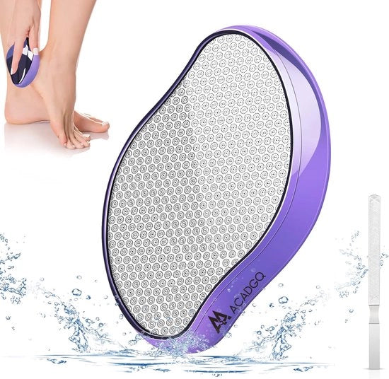 Elettrolio 2 in 1 - Rimuove elettrolio con tecnica a secco e umida per cura dei piedi efficace