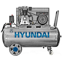 Compressore d’aria Hyundai 65604 100l Lubrificato con Ruote