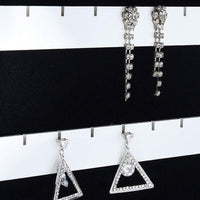 Specchiera Portagioie Armadietto Portagioielli Basculante con Specchio Legno Bianco