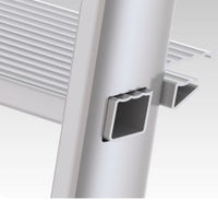 SCALA IN ACCIAIO E ALLUMINIO MOD. MISTA – 5 GRADINI