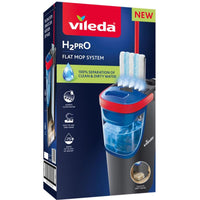 VILEDA SISTEMA LAVAPAVIMENTI H2PRO FLAT MOP SYSTEM