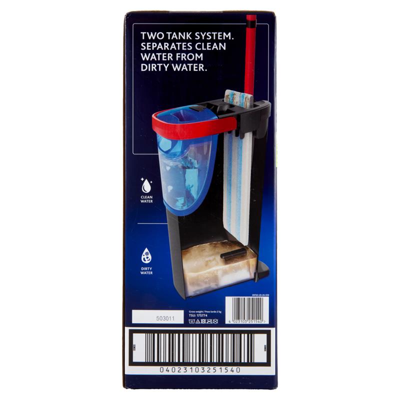 VILEDA SISTEMA LAVAPAVIMENTI H2PRO FLAT MOP SYSTEM