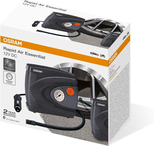 OSRAM COMPRESSORE ANALOGICO COMPATTO PER PNEUMATICI