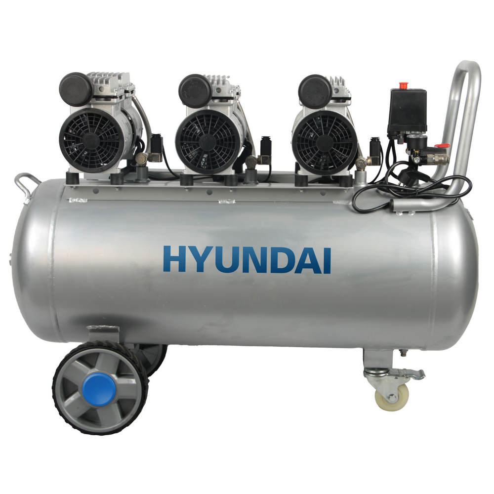Compressore Aria Supersilenziato Hyundai 65704 da 100L