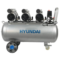 Compressore Aria Supersilenziato Hyundai 65704 da 100L