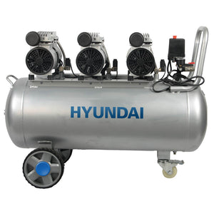 Compressore Aria Supersilenziato Hyundai 65704 da 100L