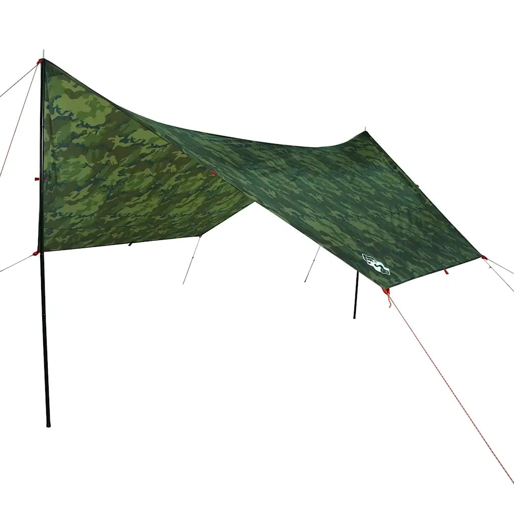 Telone da Campeggio Mimetica 462x306x211 cm Impermeabile 4009611