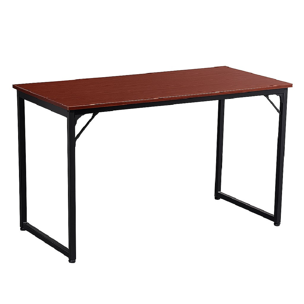 Scrivania Tavolo Porta PC Design Industriale Legno Metallo 120x60 Casa Ufficio