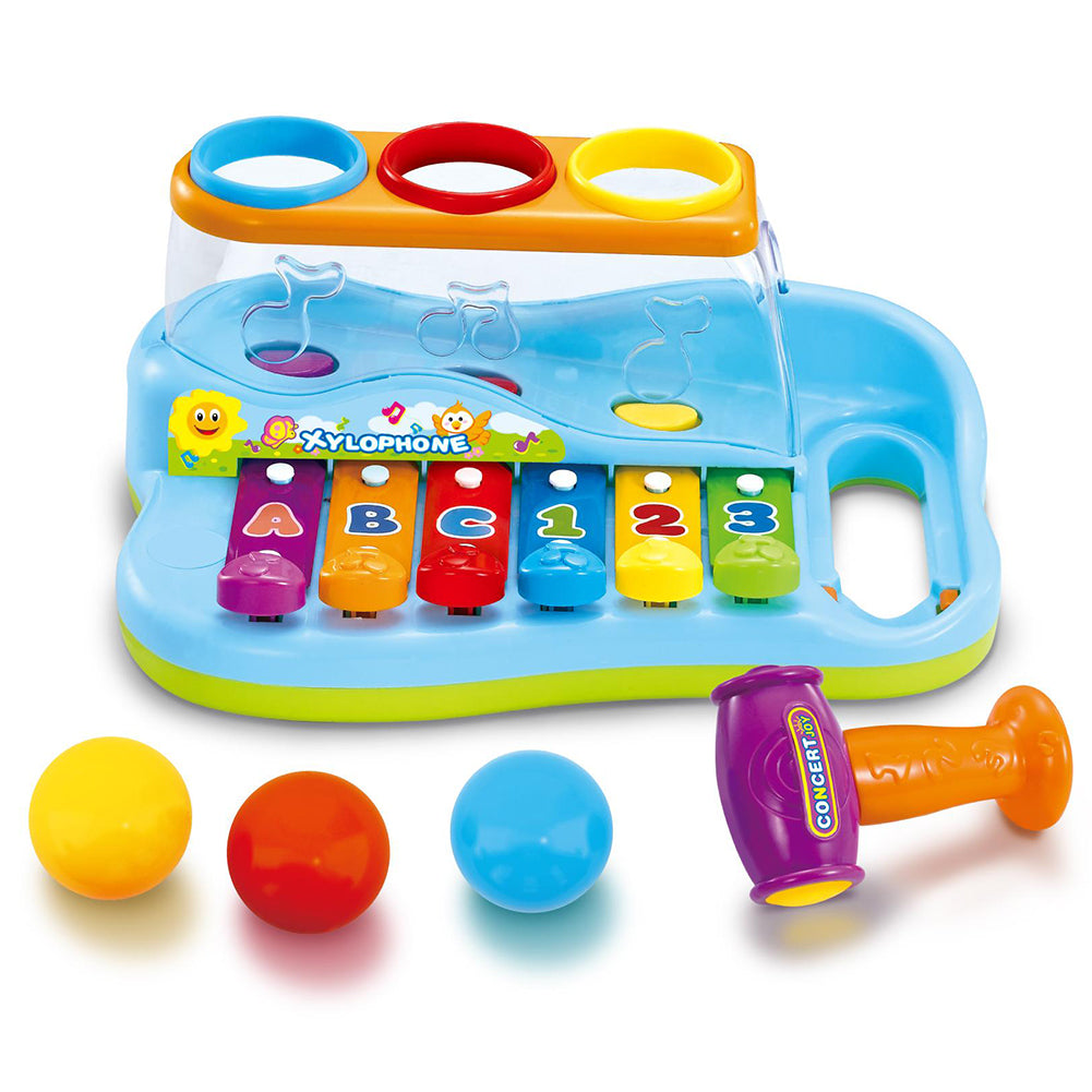 Xilofono Giocattolo per Bambini e Bambine dai 6+ Mesi Gioco Educativo Musicale