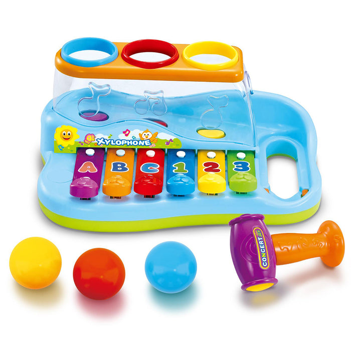 Xilofono Giocattolo per Bambini e Bambine dai 6+ Mesi Gioco Educativo Musicale