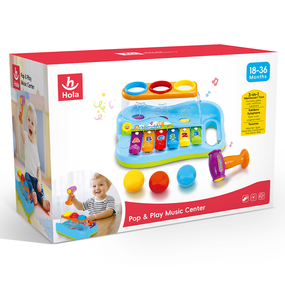 Xilofono Giocattolo per Bambini e Bambine dai 6+ Mesi Gioco Educativo Musicale