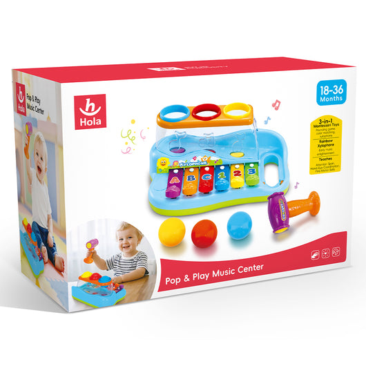 Xilofono Giocattolo per Bambini e Bambine dai 6+ Mesi Gioco Educativo Musicale