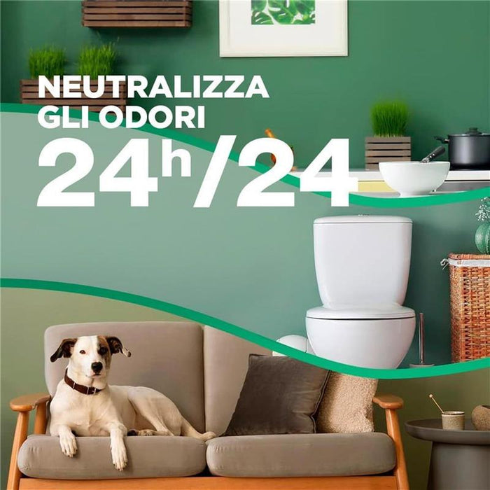 AIR WICK DEODORANTE AMBIENTE ELETTRICO COMPLETO BREZZA MARINA E MAGNOLIA FORMATO DA 228ML