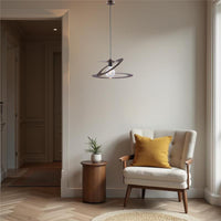 SUSY LAMPADARIO IN METALLO DESIGN MODERNO COLORE MARRONE E ORO E27 1 LUCE 57 WATT 83X40 CM