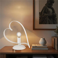 TRENDY LUME DESIGN MODERNO IN METALLO COLORE BIANCO E14 1 LUCE 46 WATT 14X14X35 CM