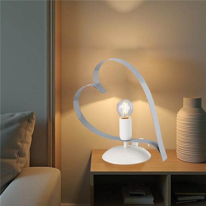 TRENDY LUME DESIGN MODERNO IN METALLO COLORE GRIGIO E14 1 LUCE 46 WATT 14X14X35 CM