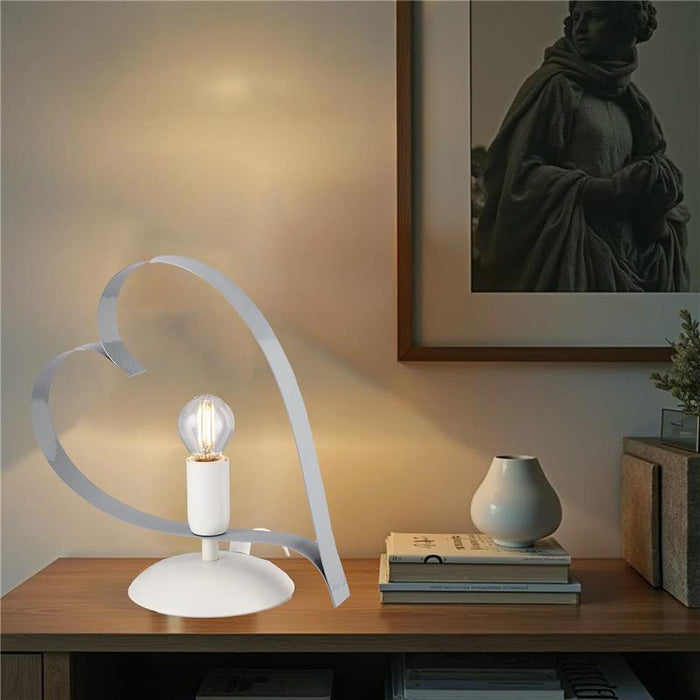 TRENDY LUME DESIGN MODERNO IN METALLO COLORE GRIGIO E14 1 LUCE 46 WATT 14X14X35 CM