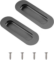 Set di 2 maniglie in alluminio per porte di armadio - Maniglie per armadi e armadi a muro in acciaio inossidabile