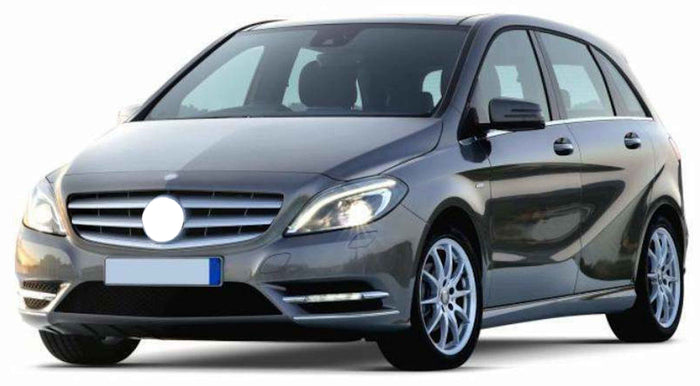 131B-421095 - Tappeto gomma baule - Mercedes Classe B W246 dal 2011 al 2019