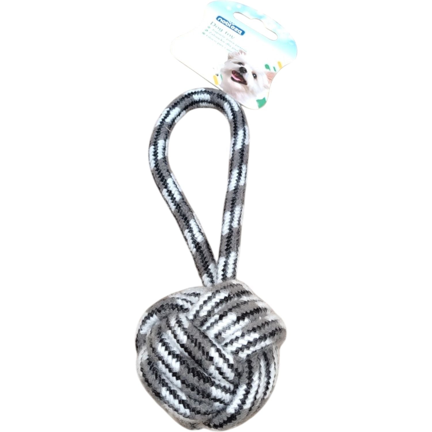 GIOCO PER CANI CON CORDACOLORI MIX L20CM