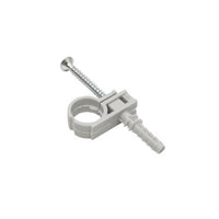 Collare nylon completi con viti per tubi rame