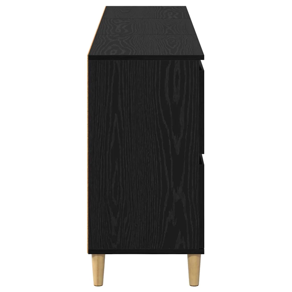 Sideboards 3 pcs Rovere Nero 60 x 35 x 70 cm Legno multistrato 3415591