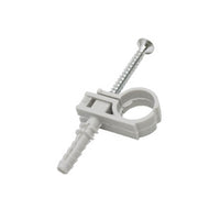 Collare nylon completi con viti per tubi rame