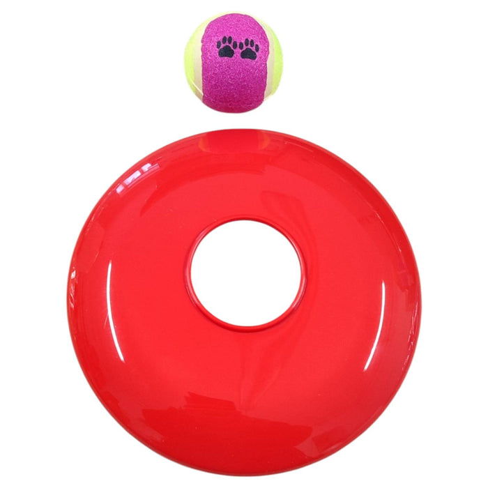 GIOCO PER CANI DA RIPORTO CON PALLINA DA TENNIS