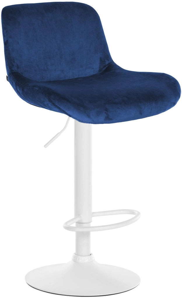 Barhocker Solon WeiЯ Samt