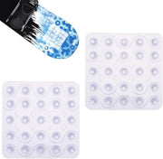 Set di 2 Pads di Arresto per Snowboard - Pads di Grip Antiscivolo per Snowboard. Previene Scivolate e Offre un Grip Extra.