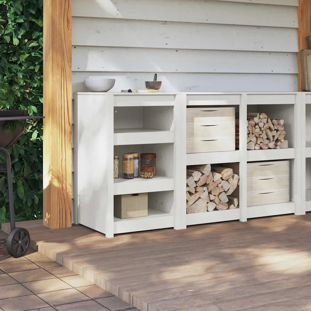 Mobile da cucina MEPPEL Bianco 55 x 55 x 92 cm Pino massello 868158