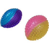 GIOCO PER CANI PALLINA DA RUGBY CON LUCI LED