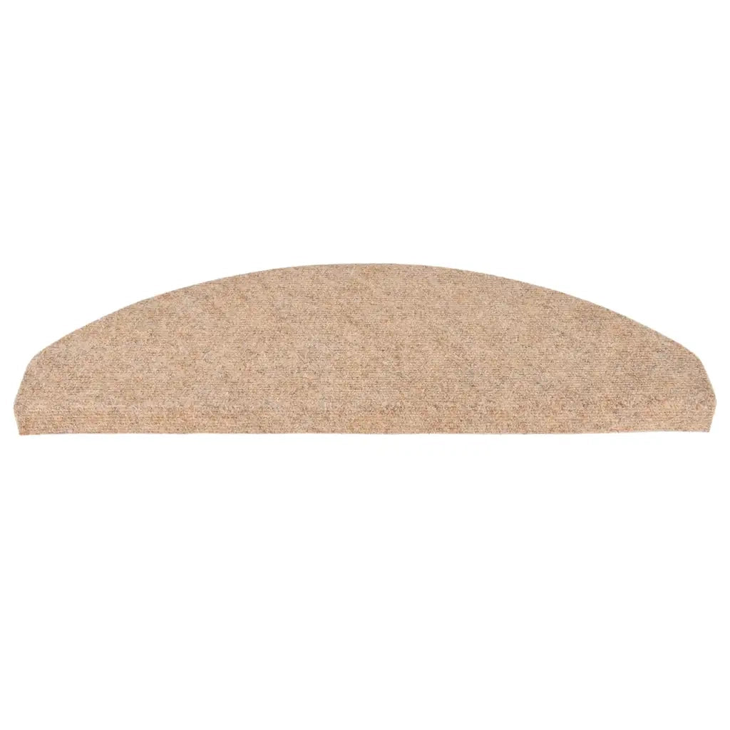 Tappetini Autoadesivi per Scale 30 pz | Gradini per Scale Beige 65x22,5x3,5 cm