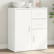Credenza-Buffet-Armadio da cucina Bianco 60x31x70 cm in Legno Multistrato 277634