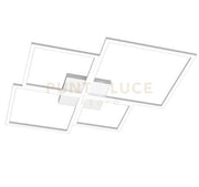 FOUR SQUARES APPLIQUE-PLAFONIERA 90 CM. BIANCO 1162-90-BI
