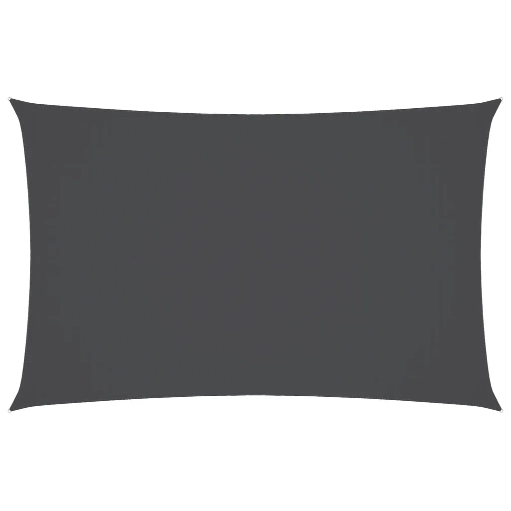 Parasole a Vela Oxford Rettangolare 3x6 m Antracite 135103
