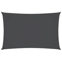 Parasole a Vela Oxford Rettangolare 3x6 m Antracite 135103